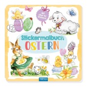 Cover-Bild zum Titel 'TRÖTSCH - Stickermalbuch Ostern' von ''