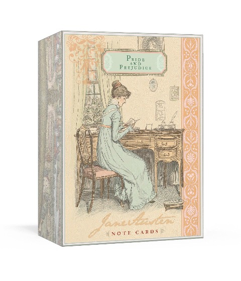Pride and Prejudice Jane Austen Note Cards - Potter Gift, Jane Austen