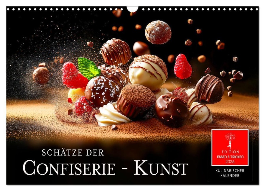 Schätze der Confiserie Kunst (Wandkalender 2026 DIN A3 quer), CALVENDO Monatskalender - Peter Roder
