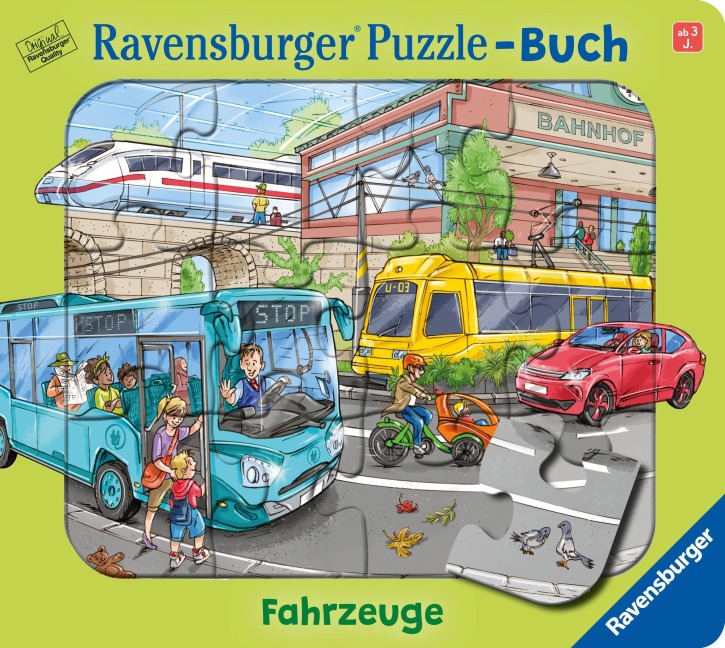 Ravensburger® Puzzle-Buch: Fahrzeuge - Steffi Korda