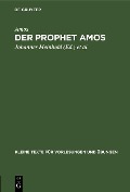 Der Prophet Amos - Amos