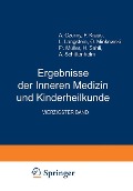 Cover-Bild zum Titel 'Ergebnisse der Inneren Medizin und Kinderheilkunde' von 'L. Langstein, A. Schittenhelm'