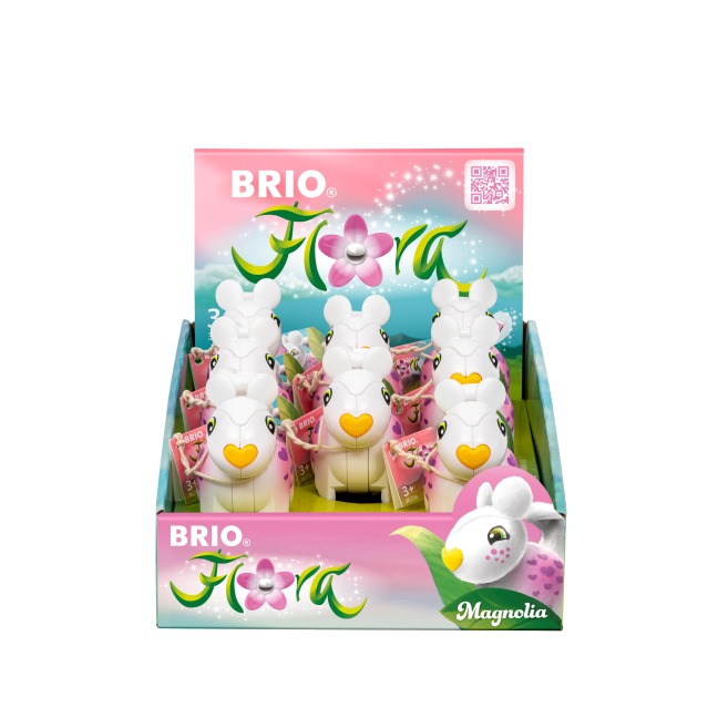 BRIO Flora - 36206 Magnolia | Spielfigur für endlosen fantasievollen Spielspaß für Mädchen und Jungen ab 3 Jahren - wunderschönes Geschenk - 