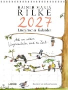 Cover-Bild zum Titel 'Rilke-Kalender 2027  - Wandkalender' von 'Rainer Maria Rilke'