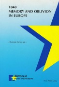 Cover-Bild zum Titel '1848. Memory and Oblivion in Europe' von ''