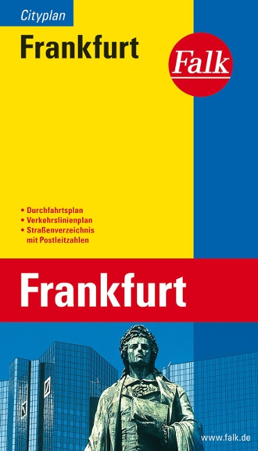 Falk Cityplan Frankfurt 1:20 000 - 