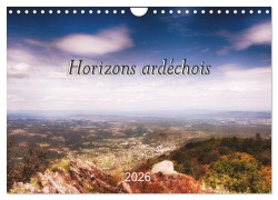 Cover-Bild zum Titel 'Horizons ardéchois (Calendrier mural 2026 DIN A4 vertical), CALVENDO calendrier mensuel' von 'Jean Marc Blériot'