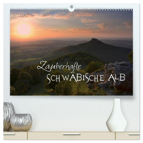 Zauberhafte Schwäbische Alb (hochwertiger Premium Wandkalender 2024 DIN A2 quer), Kunstdruck in Hochglanz - Simone Mathias