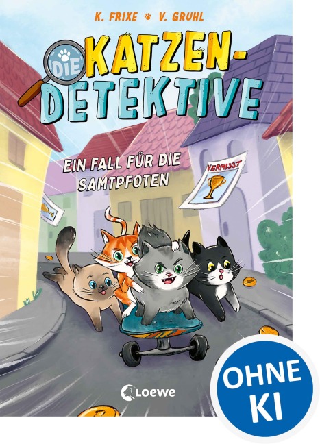 Die Katzen-Detektive (Band 1) - Ein Fall für die Samtpfoten - Katja Frixe
