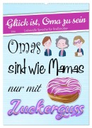 Glück ist, Oma zu sein (Wandkalender 2026 DIN A2 hoch), CALVENDO Monatskalender - Sabine Löwer