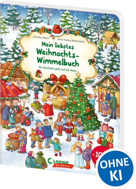 Mein liebstes Weihnachts-Wimmelbuch - Annette Moser