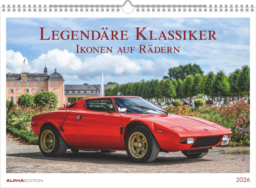 Legendäre Klassiker - Ikonen auf Rädern - Wandkalender im Format 42 x 29,7 - 