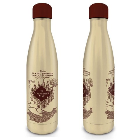 HARRY POTTER (MARAUDERS MAP) METAL DRINKS BOTTLE - 