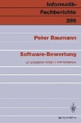 Cover-Bild zum Titel 'Software-Bewertung' von 'Peter Baumann'