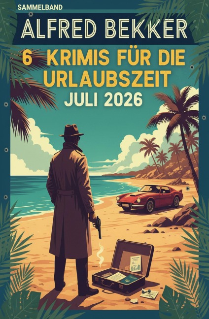 6 Krimis für die Urlaubszeit Juli 2026 - Alfred Bekker