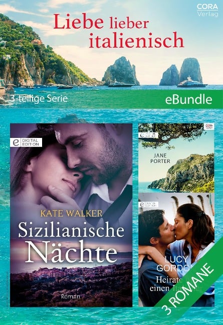 Liebe lieber italienisch (3-teilige Serie) - Lucy Gordon, Jane Porter, Kate Walker