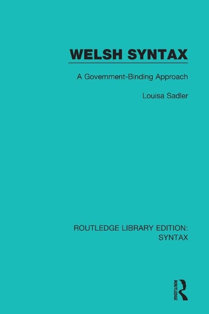 Welsh Syntax - Louisa Sadler