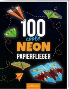 Cover-Bild zum Titel '100 coole Neon-Papierflieger' von ''