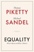 Cover-Bild zum Titel 'Equality' von 'Thomas Piketty, Michael J. Sandel'