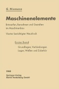 Cover-Bild zum Titel 'Maschinenelemente' von 'Gustav Niemann, Hans Winter, Bernd-Robert Höhn'