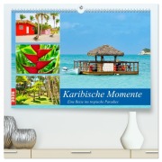 Cover-Bild zum Titel 'Karibische Momente - Eine Reise ins tropische Paradies (hochwertiger Premium Wandkalender 2026 DIN A2 quer), Kunstdruck in Hochglanz' von 'Nina Schwarze'