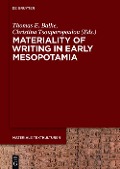 Cover-Bild zum Titel 'Materiality of Writing in Early Mesopotamia' von ''