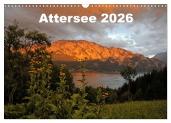 Cover-Bild zum Titel 'Attersee im Salzkammergut 2026 (Wandkalender 2026 DIN A3 quer), CALVENDO Monatskalender' von 'Andy Andy1411'