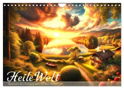 Cover-Bild zum Titel 'Heile Welt - Momente des Friedens und der Harmonie (Wandkalender 2026 DIN A4 quer), CALVENDO Monatskalender' von 'Marco Warstat'