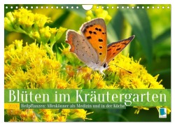 Cover-Bild zum Titel 'Blüten im Kräutergarten (Wandkalender 2026 DIN A4 quer), CALVENDO Monatskalender' von 'Calvendo Calvendo'