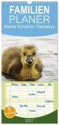 Cover-Bild zum Titel 'Familienplaner 2027 - Kleine Schelme - Tierbabys mit 5 Spalten (Wandkalender, 21 x 45 cm) CALVENDO' von 'Sigrun Düll'