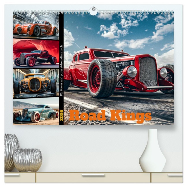Road Kings (hochwertiger Premium Wandkalender 2026 DIN A2 quer), Kunstdruck in Hochglanz - Steffen Gierok-Latniak