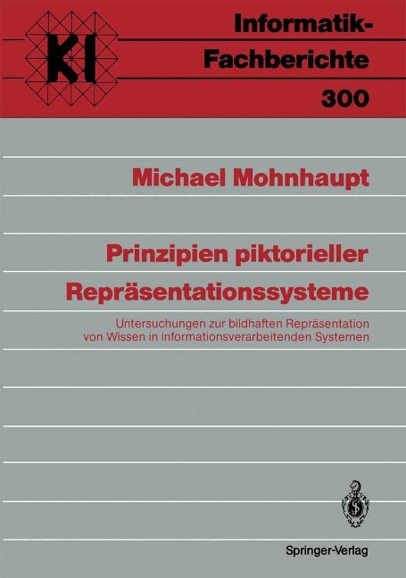 Prinzipien piktorieller Repräsentationssysteme - Michael Mohnhaupt