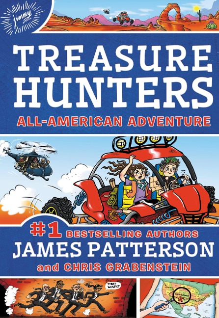 Treasure Hunters: All-American Adventure - James Patterson, Chris Grabenstein