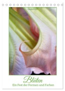 Blüten - Ein Fest der Formen und Farben (Tischkalender 2026 DIN A5 hoch), CALVENDO Monatskalender - Gisela Kruse