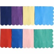 Cover-Bild zum Titel 'Servietten Mix, Magic Rainbow, FSC MIX, 16 Stk, 8 verschiedene Farben, 31 x 31 cm, 17,5 g/m²' von ''