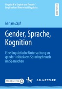 Cover-Bild zum Titel 'Gender, Sprache, Kognition' von 'Miriam Zapf'