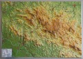 Cover-Bild zum Titel 'Relief Bayerischer Wald klein 1:275.000' von 'Andréf Markgra, Mario Engelhardt'
