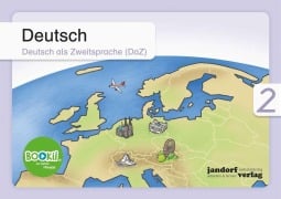 Cover-Bild zum Titel 'Deutsch 2 (DaZ) BOOKii' von 'Anja Wachendorf, Peter Wachendorf'