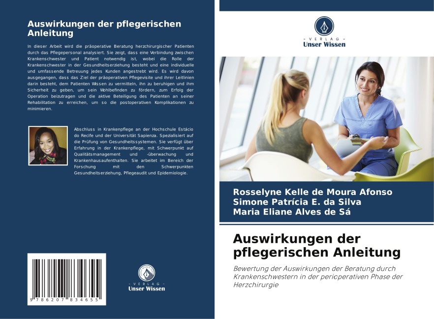 Auswirkungen der pflegerischen Anleitung - Rosselyne Kelle de Moura Afonso, Simone Patrícia E. Da Silva, Maria Eliane Alves de Sá
