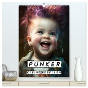 Punker Kleine Rebellen (hochwertiger Premium Wandkalender 2026 DIN A2 hoch), Kunstdruck in Hochglanz - Liselotte Brunner-Klaus