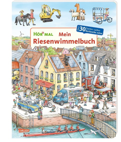 Hör mal (Soundbuch): Mein Riesenwimmelbuch - Christian Zimmer