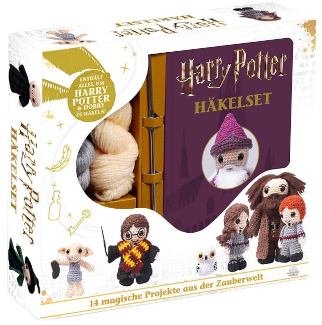 Harry Potter: Häkelset - 14 magische Projekte aus der Zauberwelt - Lucy Collin