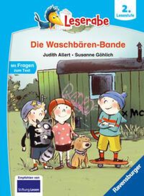 Die Waschbären-Bande - lesen lernen mit dem Leseraben - Erstlesebuch - Kinderbuch ab 7 Jahren - lesen üben 2. Klasse (Leserabe 2. Klasse) - Judith Allert