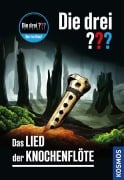 Cover-Bild zum Titel 'Die drei ??? Das Lied der Knochenflöte' von 'Kari Erlhoff'