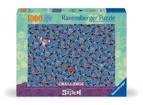 Erwachsenenpuzzle 1000 Teile - Disney Stitch Challenge - 