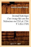 Cover-Bild zum Titel 'Journal Historique d'Un Voyage Fait Aux Îles Malouines En 1763 Et 1764. T 2 (Éd.1769)' von 'Antoine-Joseph Pernety'