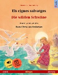 Cover-Bild zum Titel 'Els cignes salvatges - Die wilden Schwäne (català - alemany)' von 'Ulrich Renz'