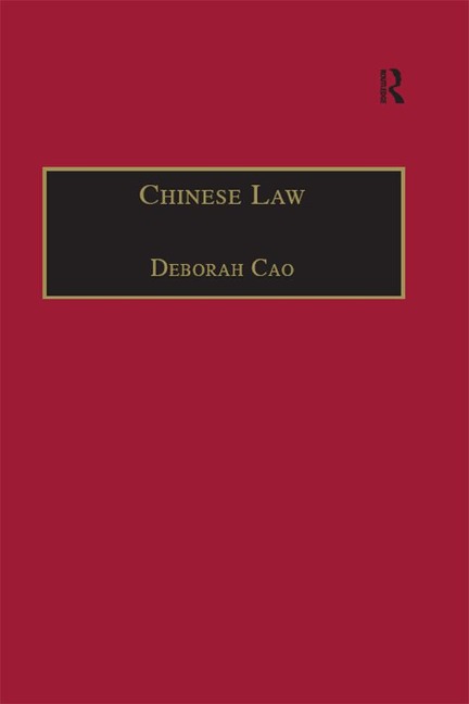 Chinese Law - Deborah Cao