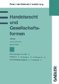 Cover-Bild zum Titel 'Handelsrecht und Gesellschaftsformen' von ''