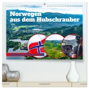 Cover-Bild zum Titel 'Norwegen aus dem Hubschrauber - Luftaufnahmen und Panorama (hochwertiger Premium Wandkalender 2026 DIN A2 quer), Kunstdruck in Hochglanz' von 'Www. Bihlmayer-Media. Com Www. Bihlmayer-Media. Com'